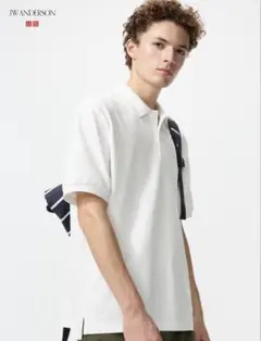 UNIQLO ドライカノコポロシャツ ホワイト Mサイズ
