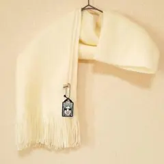 SHOO・LA・RUE アイボリー マフラー フリーサイズ