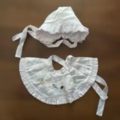 お宮参り　帽子　スタイ　女の子