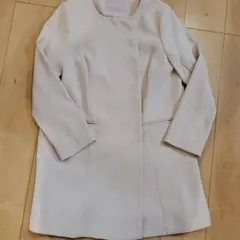 新品タグ付き　未使用　31sons de mode　ノーカラーコート