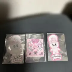 エスターバニー 500円投入プライズ特典 ステッカー 3種セット