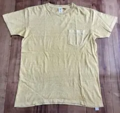 USA製 velva sheen ベルバシーン イエロー系 ポケットTシャツ Sのサムネイル