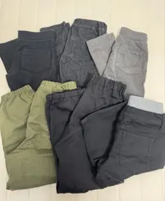 男の子　長ズボン　カーゴパンツ120 130 まとめ売り6点