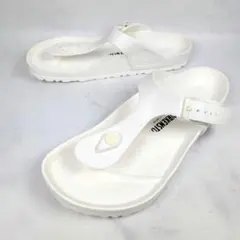 Birkenstock ギゼ トングサンダル ホワイト 定番 38 24.5のサムネイル