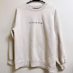 Leahmatin リアマティン しまむら トレーナー 裏起毛 Mサイズ