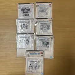 一番くじドラゴンボール40th～其之ニ〜 H賞　ロゴブロック　7個セット