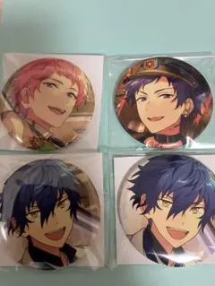 あんさんぶるスターズ　あんスタ シャッフル缶バッジ　漣ジュン 斎宮宗 伏見弓弦