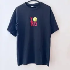 NIKE ナイキ Tシャツ L 半袖 ILOVE NYCロゴ黒ブラックプリント