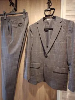 green label relaxing　セットアップ／グレーチェック