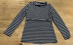 SWEET MOMMY ボーダー　授乳服 LL