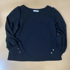 LACE LADIES 長袖ブラウス ブラックのサムネイル