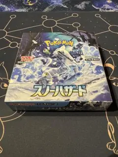 【シュリンク無・新品未開封】ポケモンカードゲーム スノーハザード 1BOX