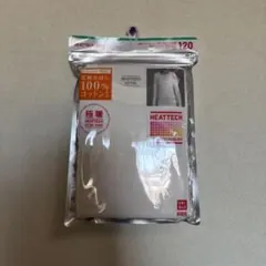 新品　UNIQLO 極暖　ヒートテック　アンダーシャツ 120 オフホワイト