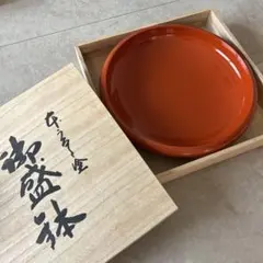 신품 미사용 ‼︎ 朱塗 鉢 木箱入り 漆器