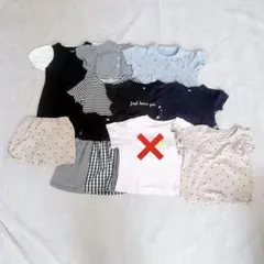 まとめ売り 子供服 トップス 半袖 Tシャツ ワンピース 女の子 110のサムネイル