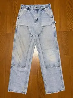 り*！様 Carhartt カーハート ダブルニー デニムW36×Ｌ32 Carhartt カーハート ダブルニー デニムパンツ W36✖︎L32 - メルカリ