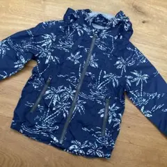 babyGap ウインドブレーカー　5歳　ツリー柄　ナイロンジャケット