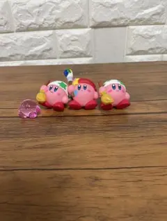 ☆星のカービィ フィギュア 3体セット☆おまけ付き☆
