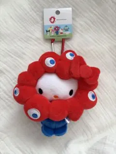 新品★EXPO2025 サンリオ ミャクミャク なりきりぬいぐるみ BC キティ