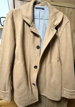 URBAN RESEARCH DOORS ベージュ ピーコート L