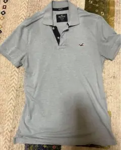 HOLLISTER ホリスター ポロシャツ 半袖 Sサイズ 水色 ライトブルー