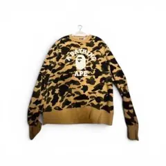 A BATHING APE カモフラ スウェット トレーナーのサムネイル