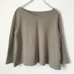 フリルネック Tシャツ