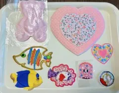 可愛いアイロンワッペン ８枚　セット❤️