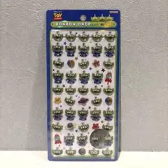 ボンボンドロップシール　ミニ　リトルグリーンメン