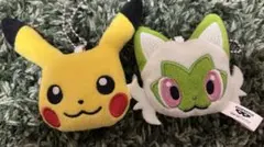 ポケモン マスコット ピカチュウ ニャオハ 2個セット