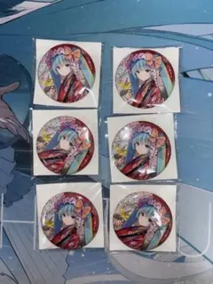 初音ミク 花色衣 缶バッジ 6点セット