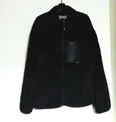 レザー フリースジャケット