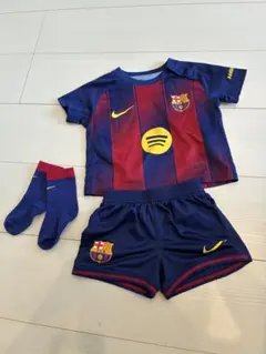 バルセロナ ナイキ　ユニフォーム セットアップ　70-75㎝　ベビー サッカー