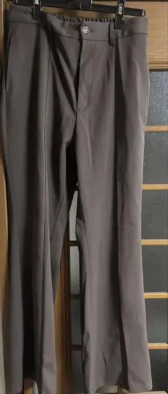 GU ブラウン スラックス Lサイズ