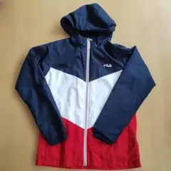 FILA ウィンドブレーカー トリコロール フード付きのサムネイル