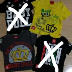ベビードール Tシャツ２枚セット
