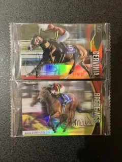 【サイン２枚セット】サラブレッドホースコレクション