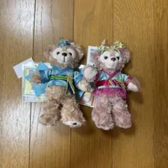 七夕 2016 ダッフィー シェリーメイ ぬいぐるみバッジ