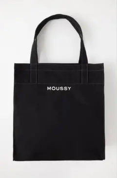 MOUSSY トートバッグ ブラックのサムネイル
