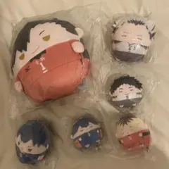 ハイキュー ぬいくじ まとめ C賞 D賞 E賞 黒尾 木兎 影山 研磨 赤葦