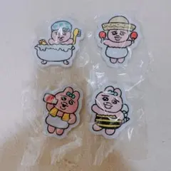 おぱんちゅうさぎ ワッペンバッジ2 ガチャガチャ