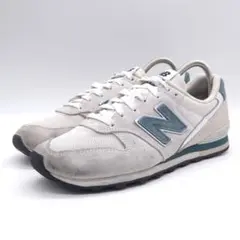new balance ニューバランス スニーカー 24cm グレー スエードのサムネイル