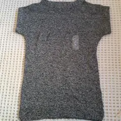 ユニクロ　ローゲージボートネックチュニック半袖　未使用品