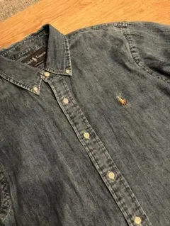 ポロラルフローレン　デニムボタンダウンシャツ