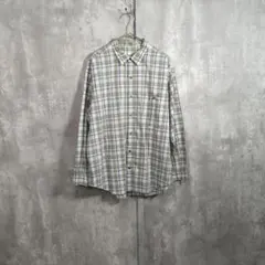 Papas 파파스 일본제 코튼 체크 셔츠 L