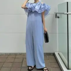 MANY WAY LADY LIKE FRILL ROMPERS ameri