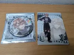 カラフルピーチ　ウィンターフェア　うり　缶バッジ　クリアカード（おまけ付き）