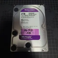 高耐久 3.5 インチ HDD 2TB No454