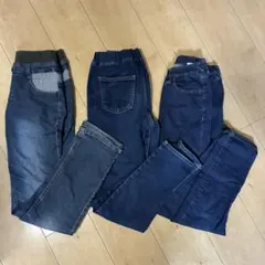 キッズ ジーンズ デニムパンツ 男の子 150 まとめ売り セット