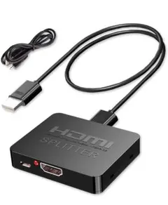【新品 未使用】HDMI 分配器 1入力2出力 4K HDMI スプリッター